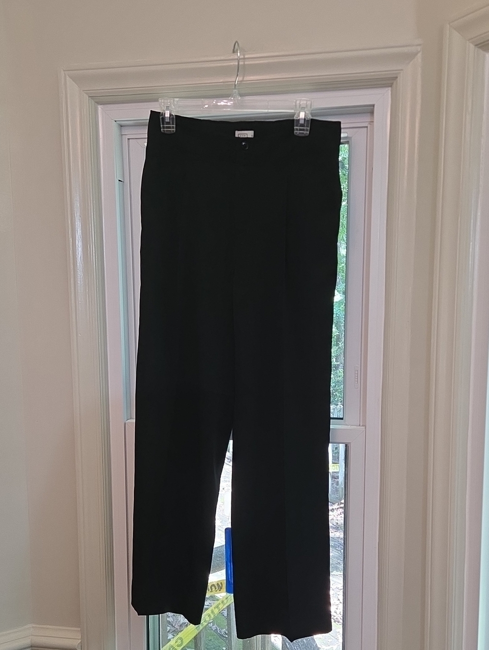AYR Black Silk Trousers M